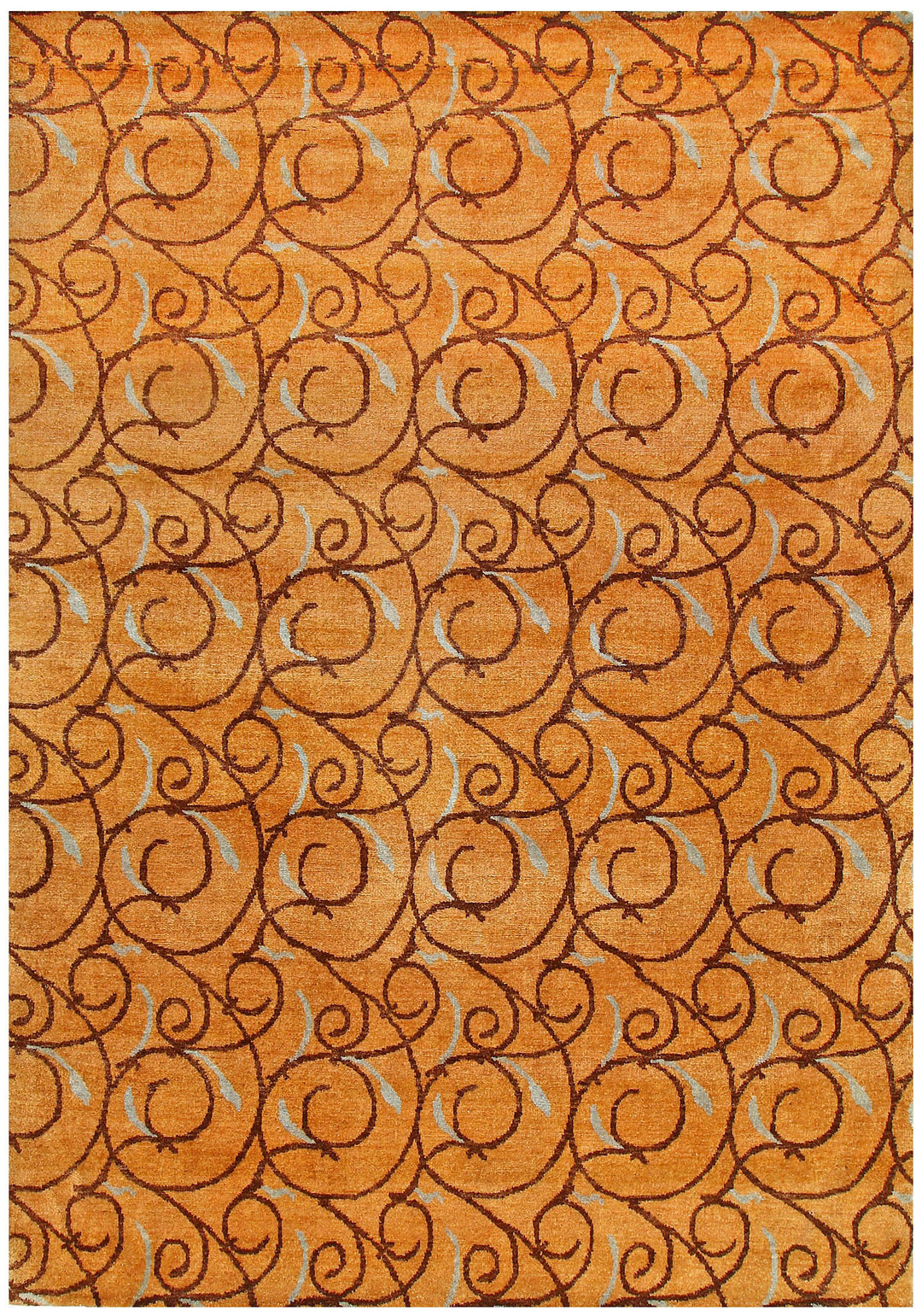 Sandy Brown Gabbeh 5' 7 x 8' - No. 56651 - ALRUG Rug Store