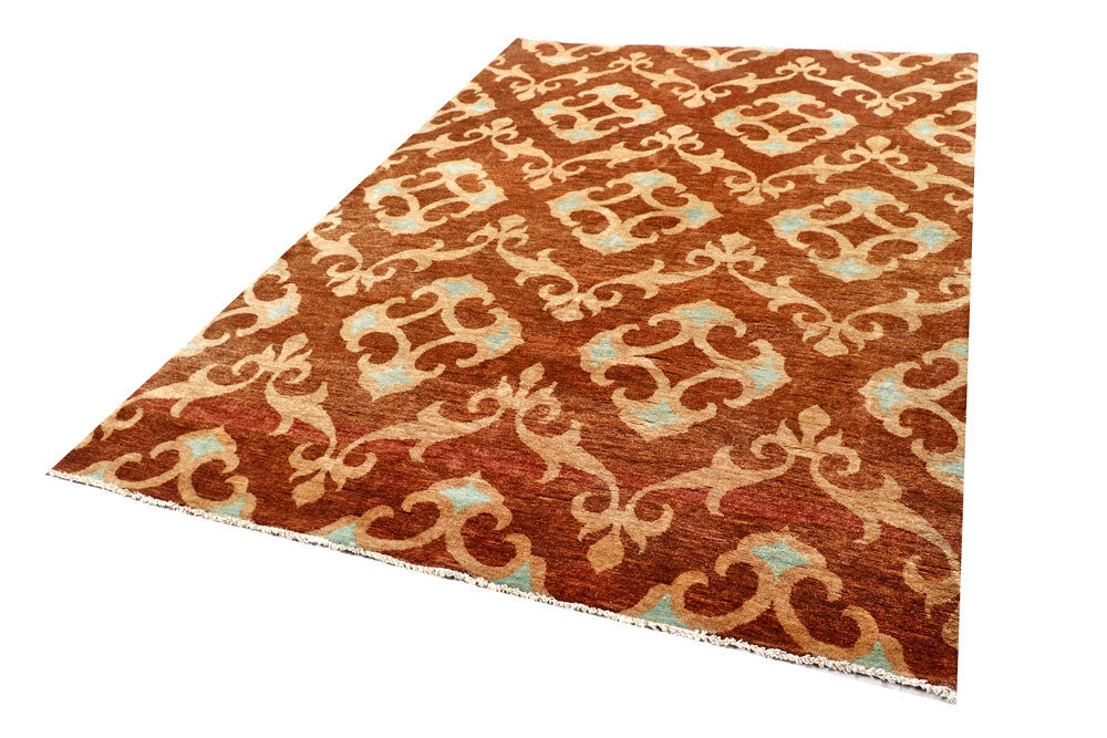 Sienna Gabbeh 6' 1 x 9' - No. 56652 - ALRUG Rug Store