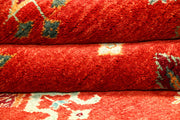 Red Gabbeh 3' 1 x 4' 11 - No. 56654 - ALRUG Rug Store