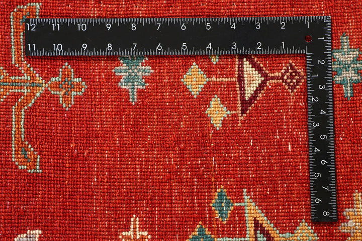 Red Gabbeh 3' 1 x 4' 11 - No. 56654 - ALRUG Rug Store