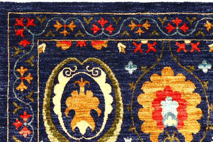 Dark Blue Suzani 6' x 8' 11 - No. 56659 - ALRUG Rug Store
