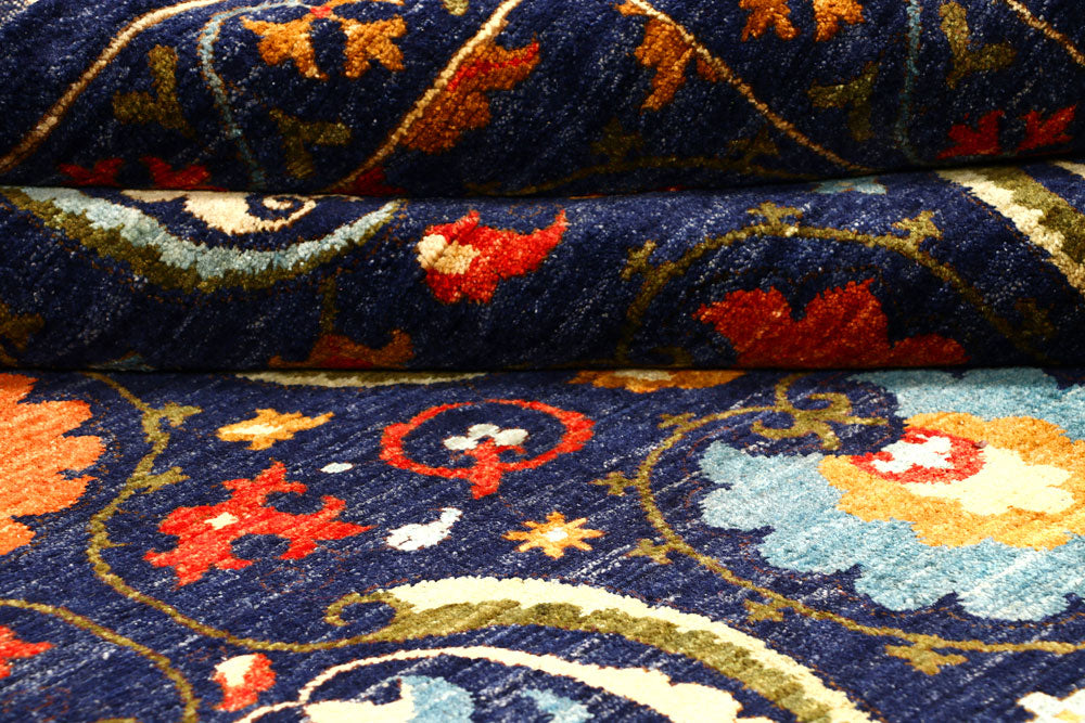 Dark Blue Suzani 6' x 8' 11 - No. 56659 - ALRUG Rug Store