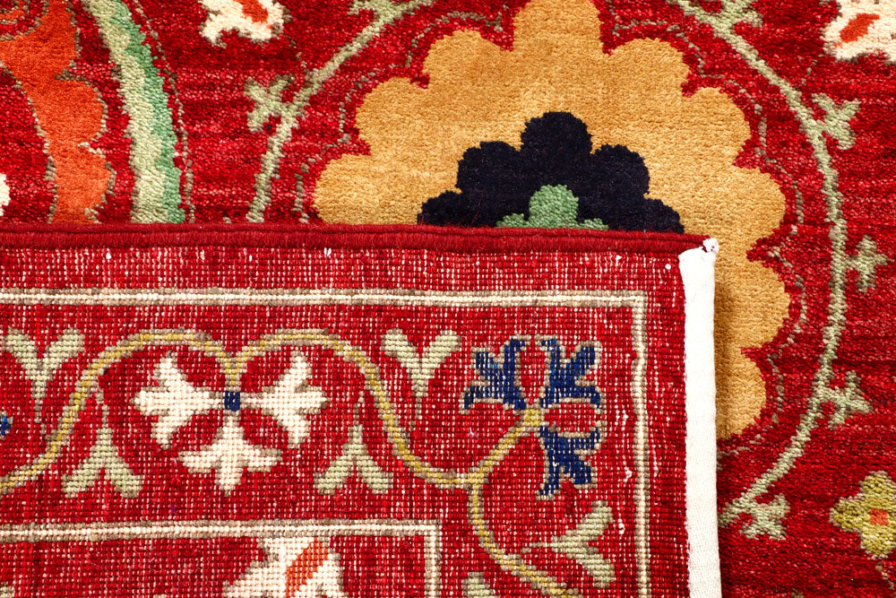 Firebrick Gabbeh 5' 8 x 8' 5 - No. 56662 - ALRUG Rug Store