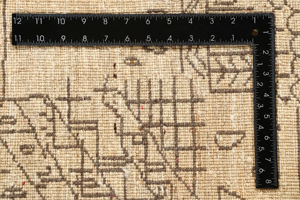 Wheat Gabbeh 4' 7 x 6' 6 - No. 56664 - ALRUG Rug Store