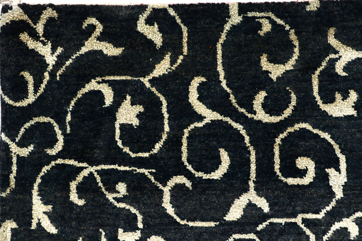Black Gabbeh 5' 7 x 8' 2 - No. 56668 - ALRUG Rug Store