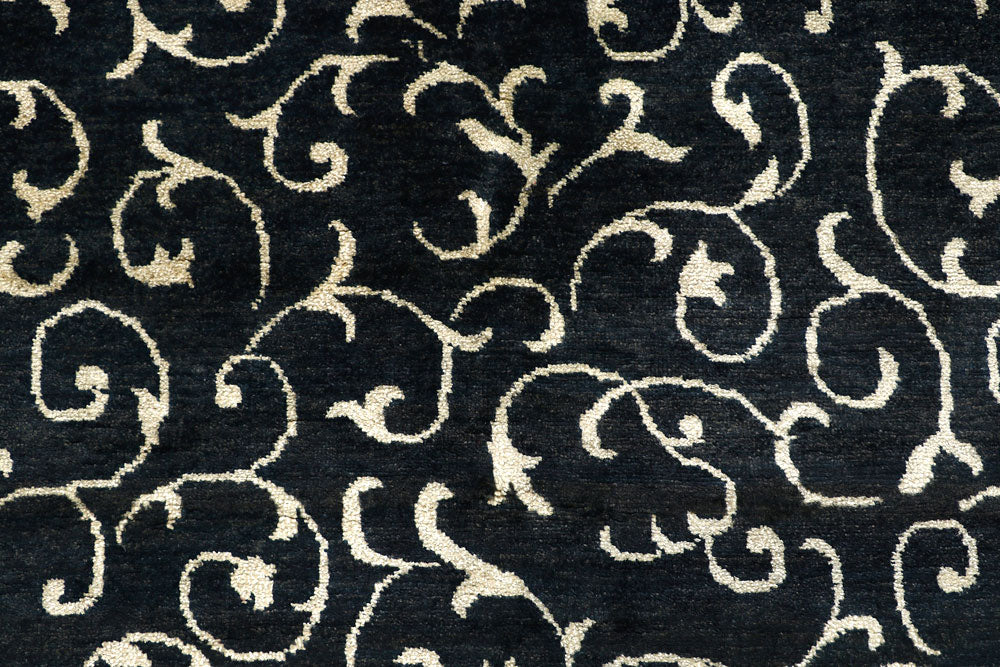 Black Gabbeh 5' 7 x 8' 2 - No. 56668 - ALRUG Rug Store