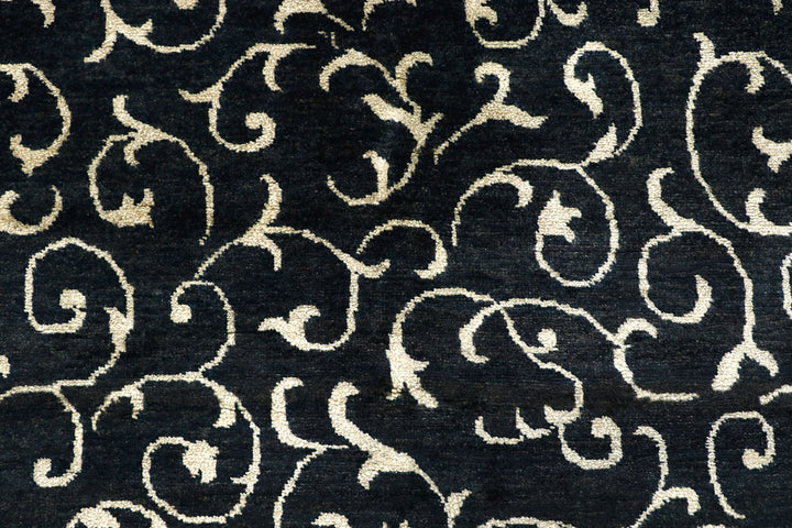 Black Gabbeh 5' 7 x 8' 2 - No. 56668 - ALRUG Rug Store