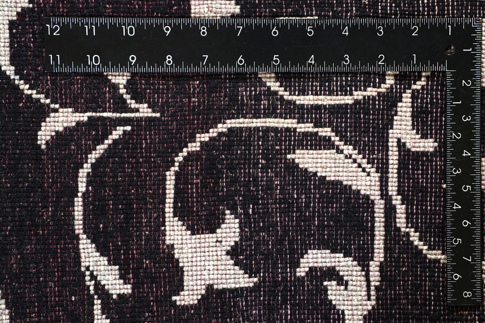 Black Gabbeh 5' 7 x 8' 2 - No. 56668 - ALRUG Rug Store