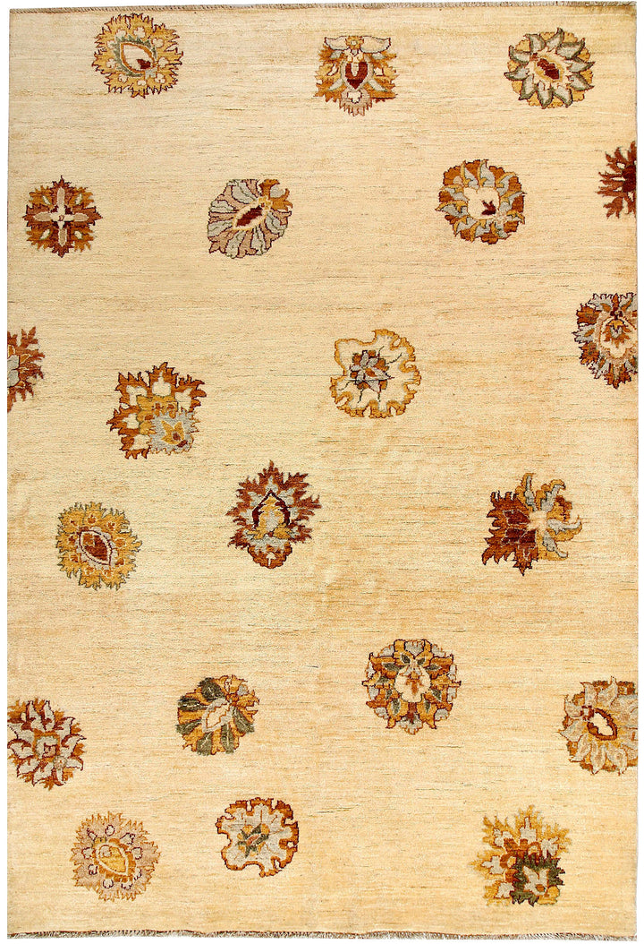 Wheat Gabbeh 5' 11 x 8' 8 - No. 56672 - ALRUG Rug Store