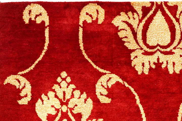 Firebrick Gabbeh 5' 11 x 9' - No. 56673 - ALRUG Rug Store