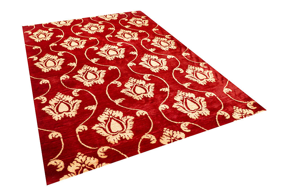 Firebrick Gabbeh 5' 11 x 9' - No. 56673 - ALRUG Rug Store