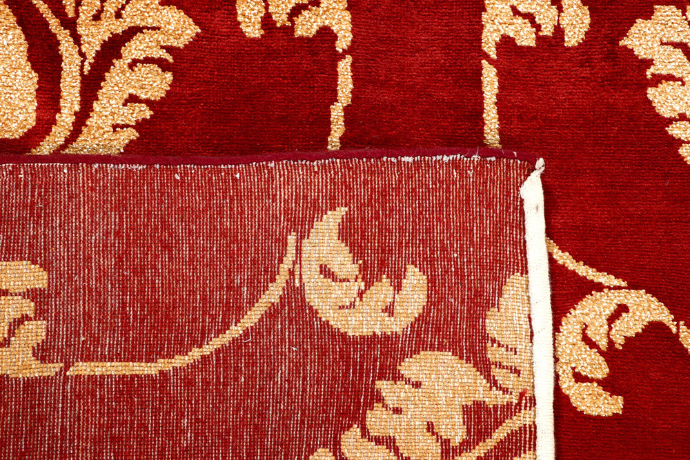 Firebrick Gabbeh 5' 11 x 9' - No. 56673 - ALRUG Rug Store