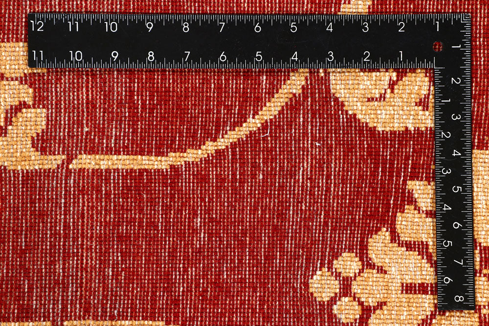 Firebrick Gabbeh 5' 11 x 9' - No. 56673 - ALRUG Rug Store