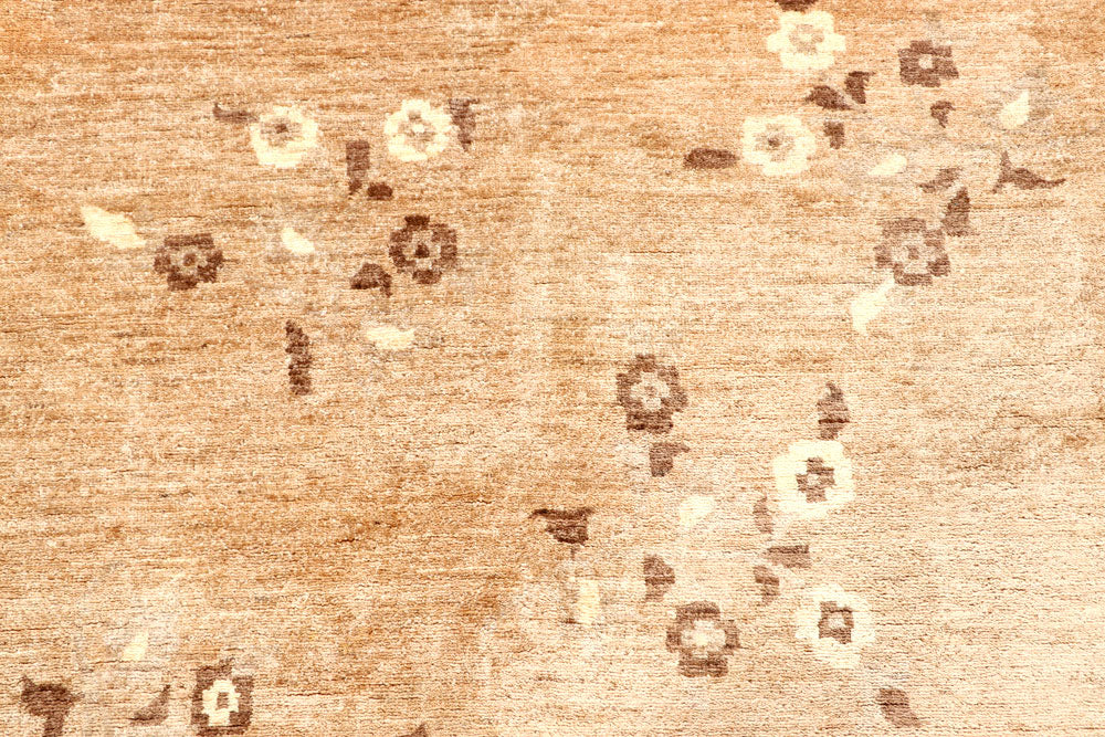 Sandy Brown Gabbeh 6' 6 x 9' 5 - No. 56674 - ALRUG Rug Store