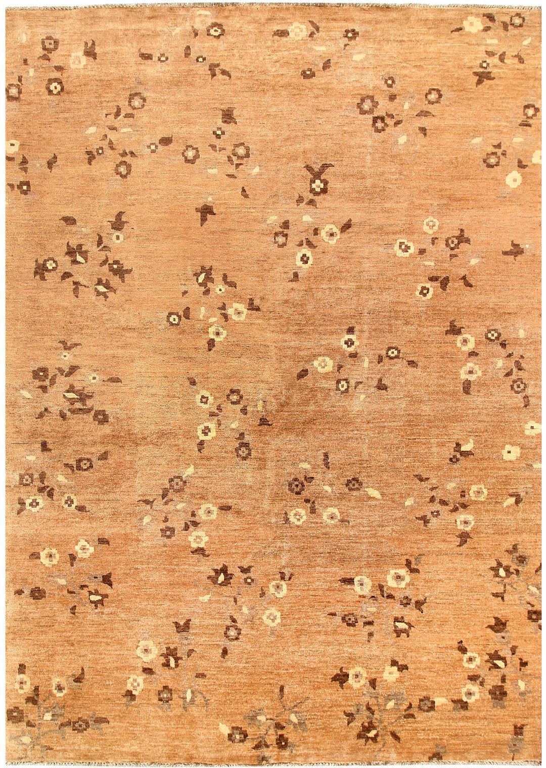 Sandy Brown Gabbeh 6' 6 x 9' 5 - No. 56674 - ALRUG Rug Store