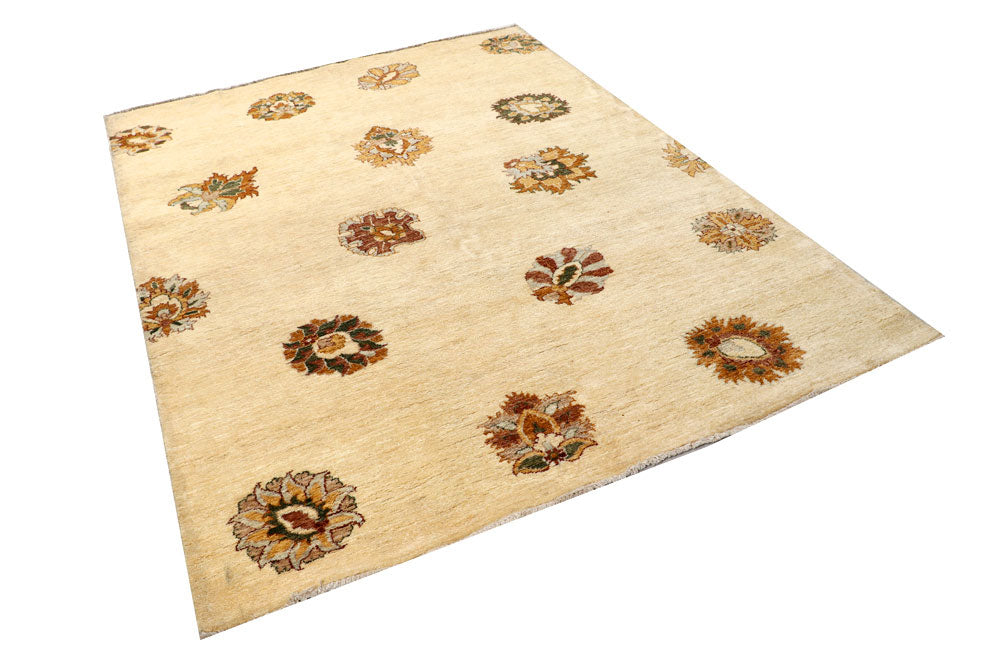 Wheat Gabbeh 5' 7 x 7' 8 - No. 56675 - ALRUG Rug Store