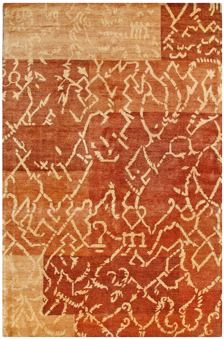 Sienna Gabbeh 6' 1 x 9' 3 - No. 56676 - ALRUG Rug Store