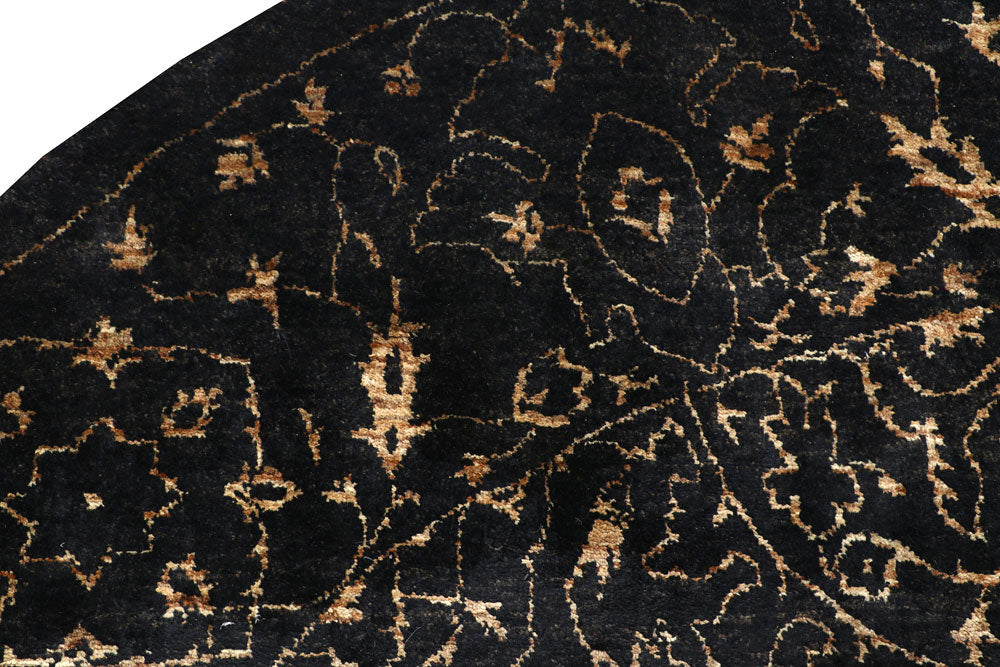 Black Gabbeh 8' 3 x 8' 1 - No. 56678 - ALRUG Rug Store