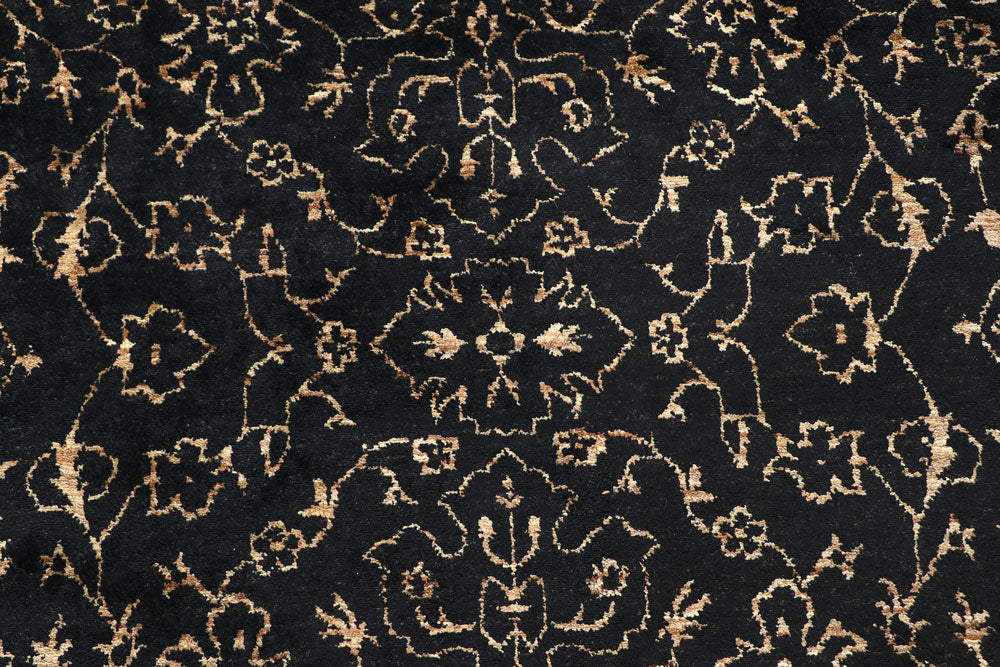Black Gabbeh 8' 3 x 8' 1 - No. 56678 - ALRUG Rug Store