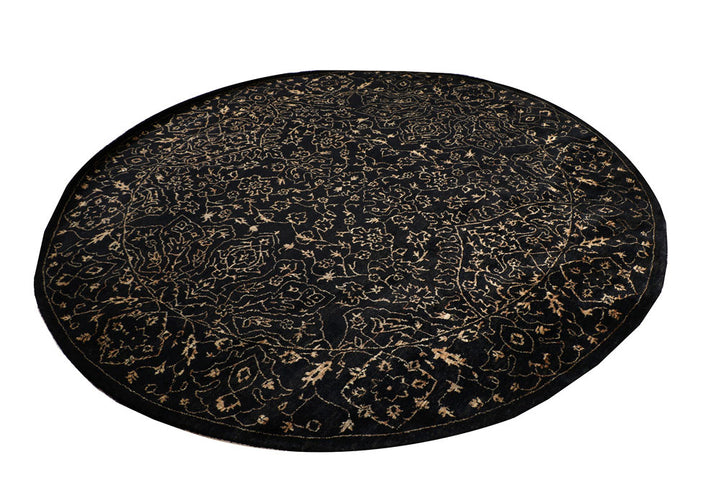 Black Gabbeh 8' 3 x 8' 1 - No. 56678 - ALRUG Rug Store