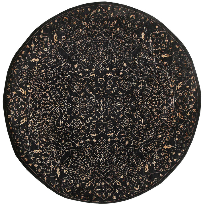 Black Gabbeh 8' 3 x 8' 1 - No. 56678 - ALRUG Rug Store