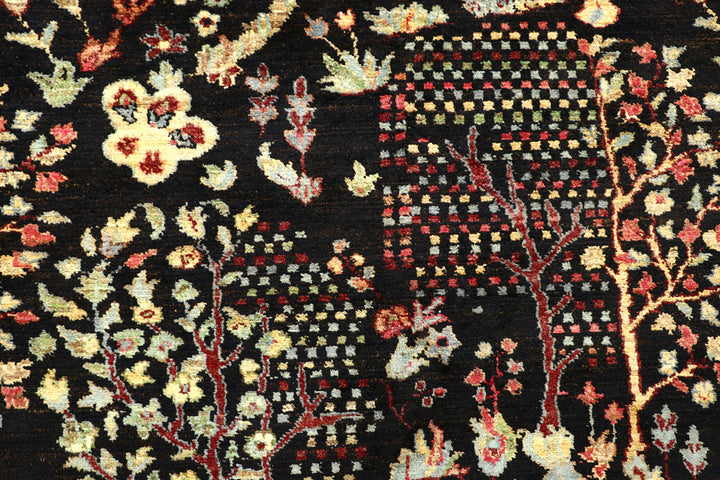 Saddle Brown Gabbeh 6' 6 x 9' 5 - No. 56681 - ALRUG Rug Store