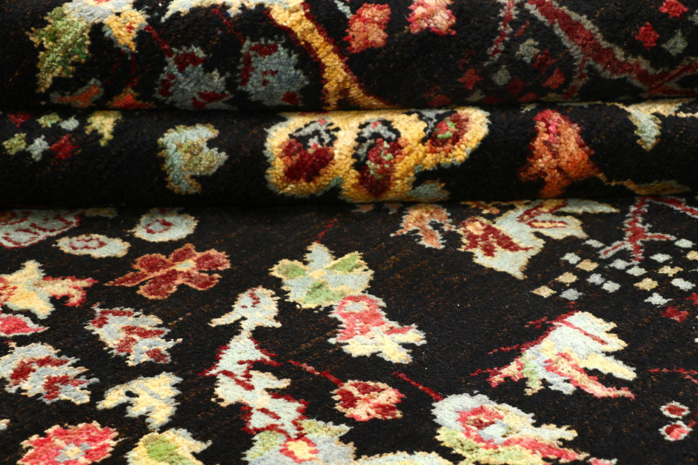 Saddle Brown Gabbeh 6' 6 x 9' 5 - No. 56681 - ALRUG Rug Store