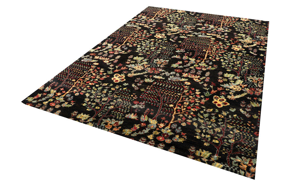 Saddle Brown Gabbeh 6' 6 x 9' 5 - No. 56681 - ALRUG Rug Store