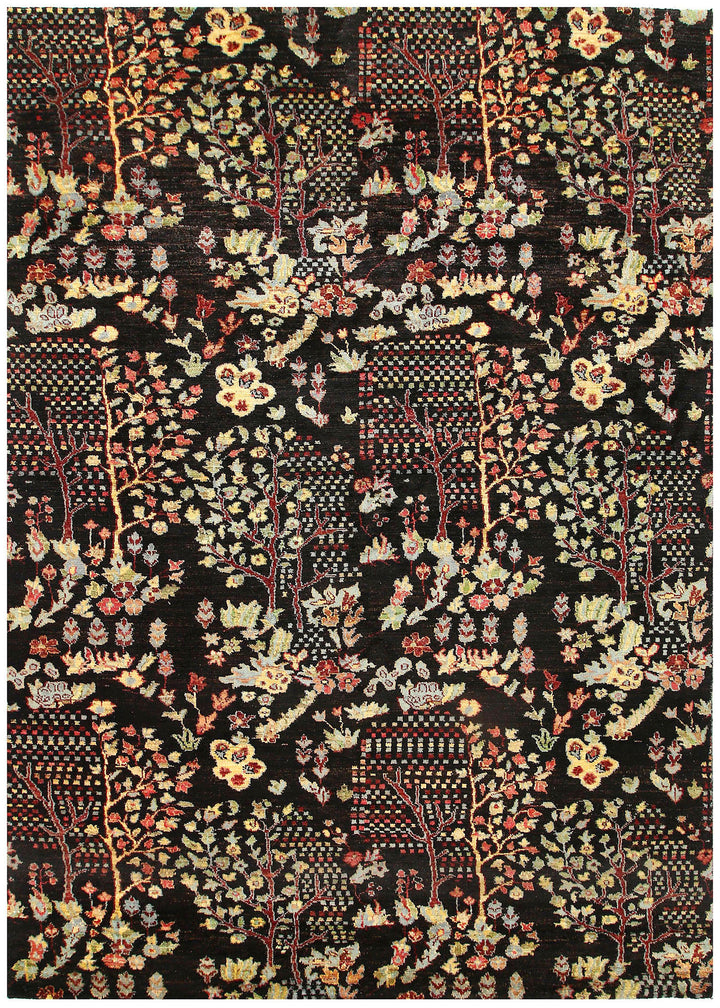 Saddle Brown Gabbeh 6' 6 x 9' 5 - No. 56681 - ALRUG Rug Store