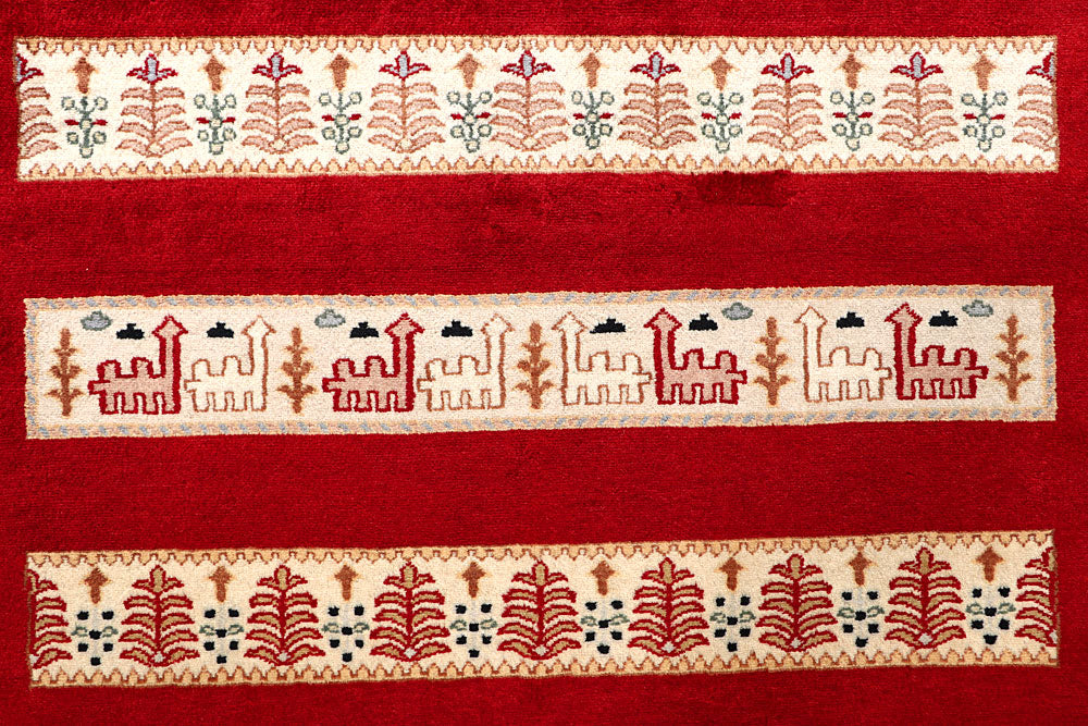 Firebrick Bakhtiar 5' 6 x 7' 11 - No. 56686 - ALRUG Rug Store