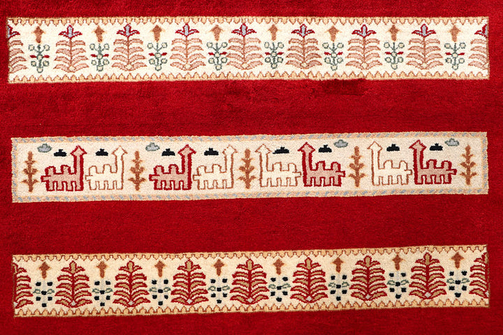 Firebrick Bakhtiar 5' 6 x 7' 11 - No. 56686 - ALRUG Rug Store