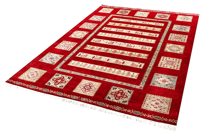 Firebrick Bakhtiar 5' 6 x 7' 11 - No. 56686 - ALRUG Rug Store