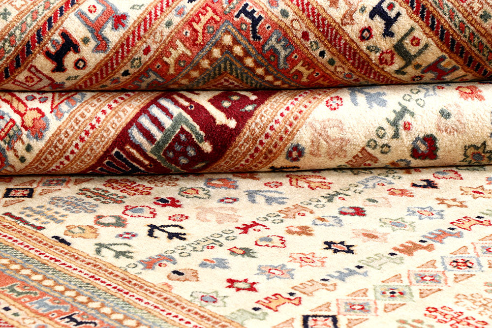 Multi Colored Gabbeh 5' 5 x 7' 9 - No. 56687 - ALRUG Rug Store