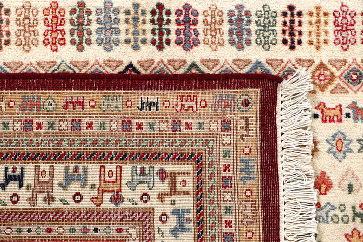 Multi Colored Gabbeh 5' 5 x 7' 9 - No. 56687 - ALRUG Rug Store