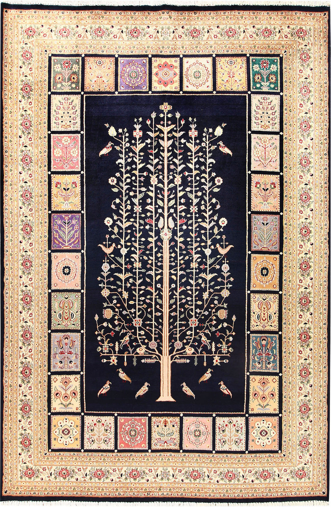 Navy Bakhtiar 5' 7 x 8' 3 - No. 56688 - ALRUG Rug Store