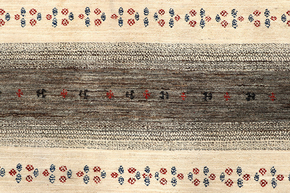 Multi Colored Gabbeh 5' 6 x 8' 5 - No. 56690 - ALRUG Rug Store