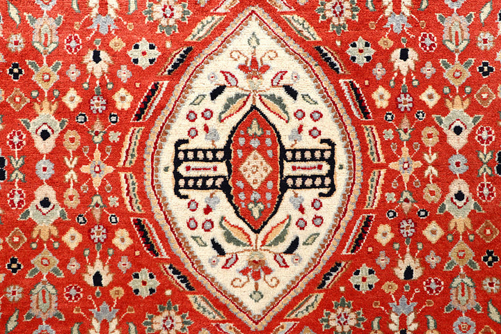 Tomato Isfahan 5' 5 x 8' 1 - No. 56692 - ALRUG Rug Store