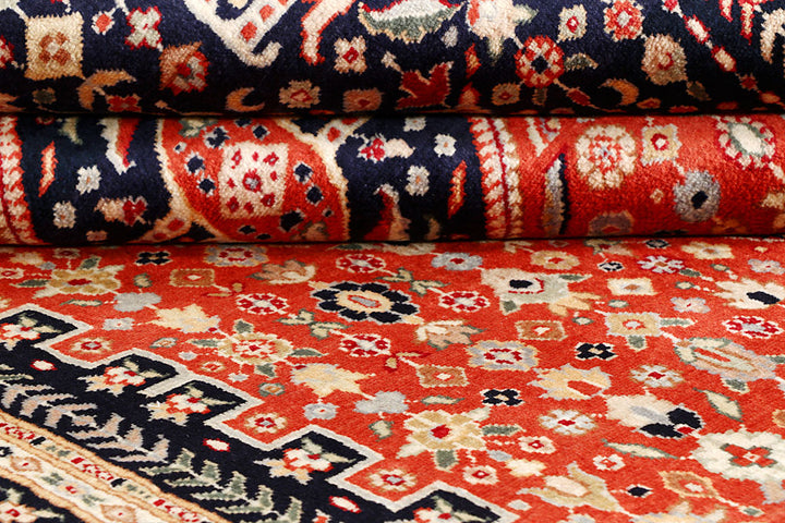 Tomato Isfahan 5' 5 x 8' 1 - No. 56692 - ALRUG Rug Store