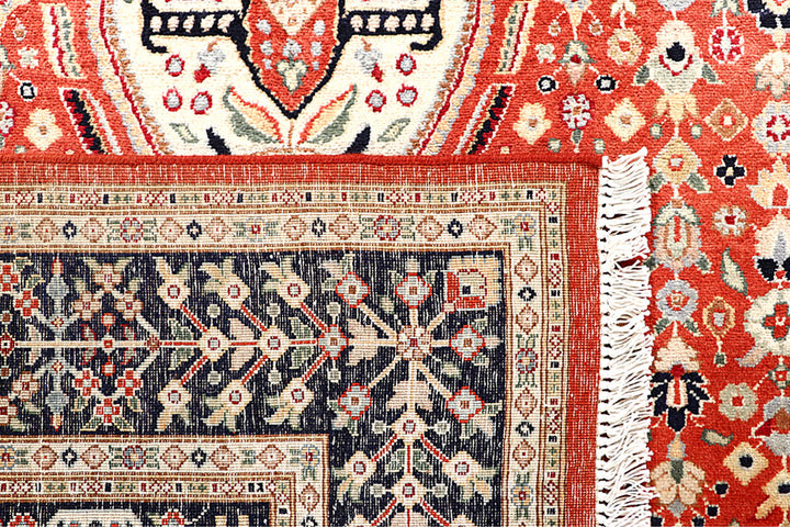 Tomato Isfahan 5' 5 x 8' 1 - No. 56692 - ALRUG Rug Store