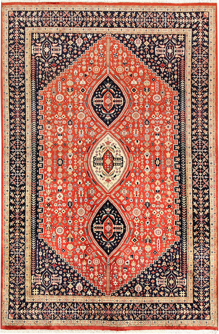 Tomato Isfahan 5' 5 x 8' 1 - No. 56692 - ALRUG Rug Store