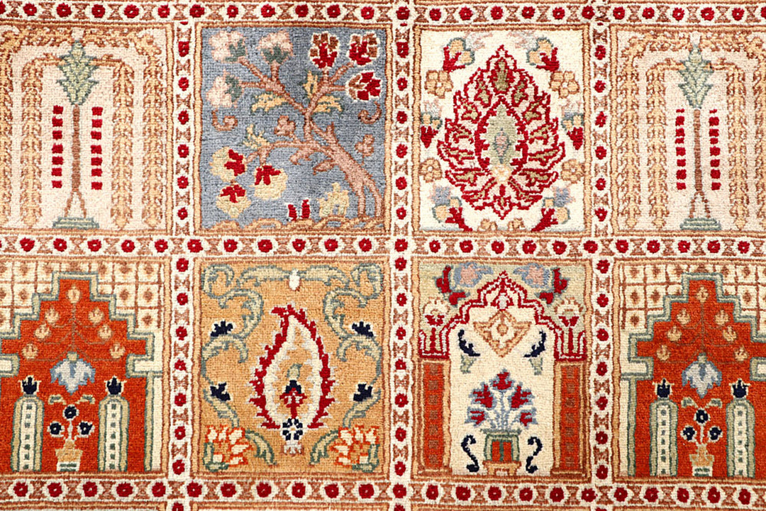 Multi Colored Bakhtiar 8'  4" x 11'  6" - No. QA43852