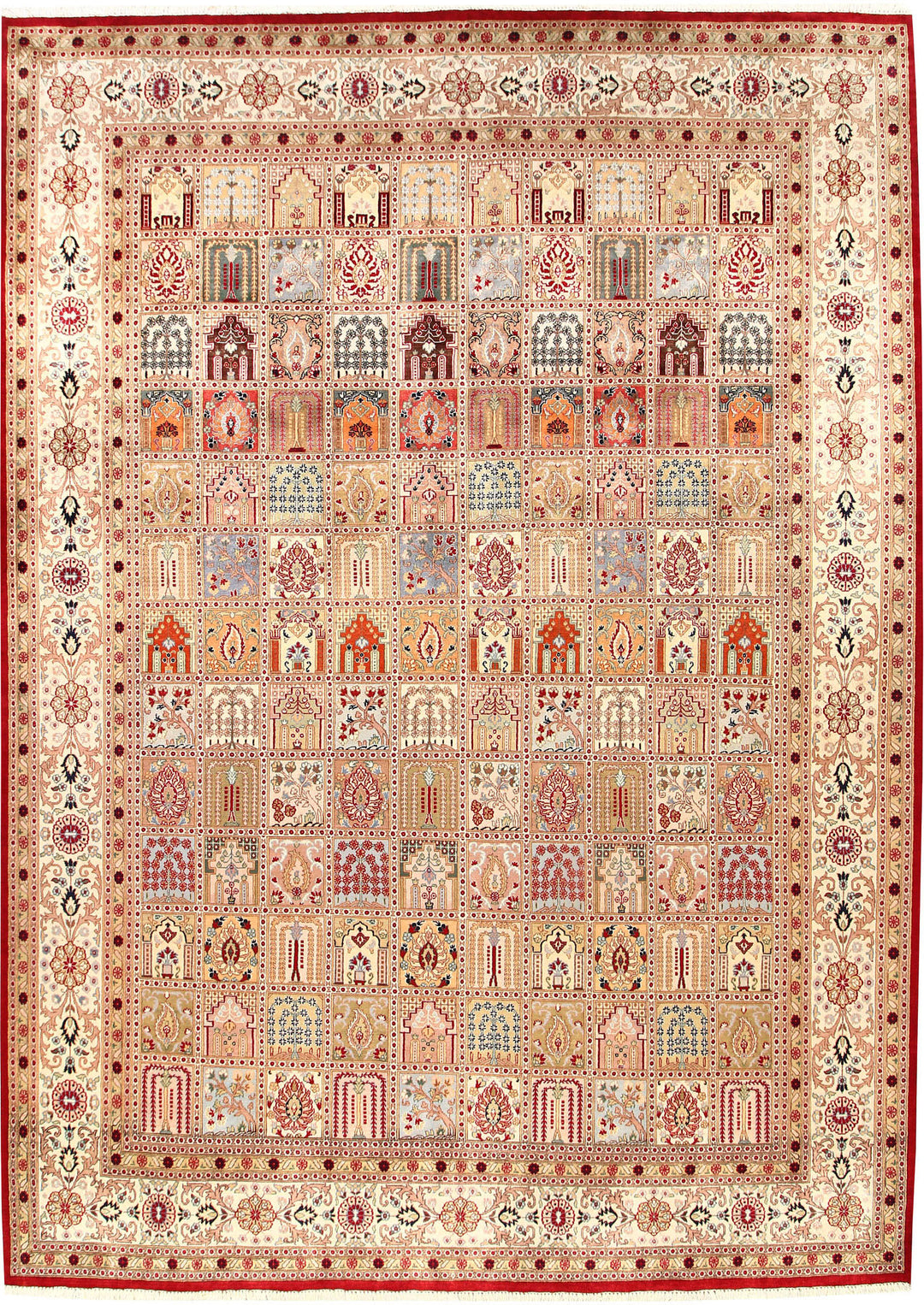 Multi Colored Bakhtiar 8' 4 x 11' 6 - No. 56693 - ALRUG Rug Store