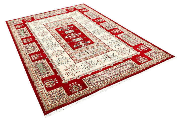 Firebrick Bakhtiar 5'  7" x 8'  1" - No. QA74067