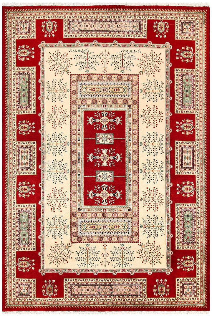 Firebrick Bakhtiar 5' 7 x 8' 1 - No. 56694 - ALRUG Rug Store