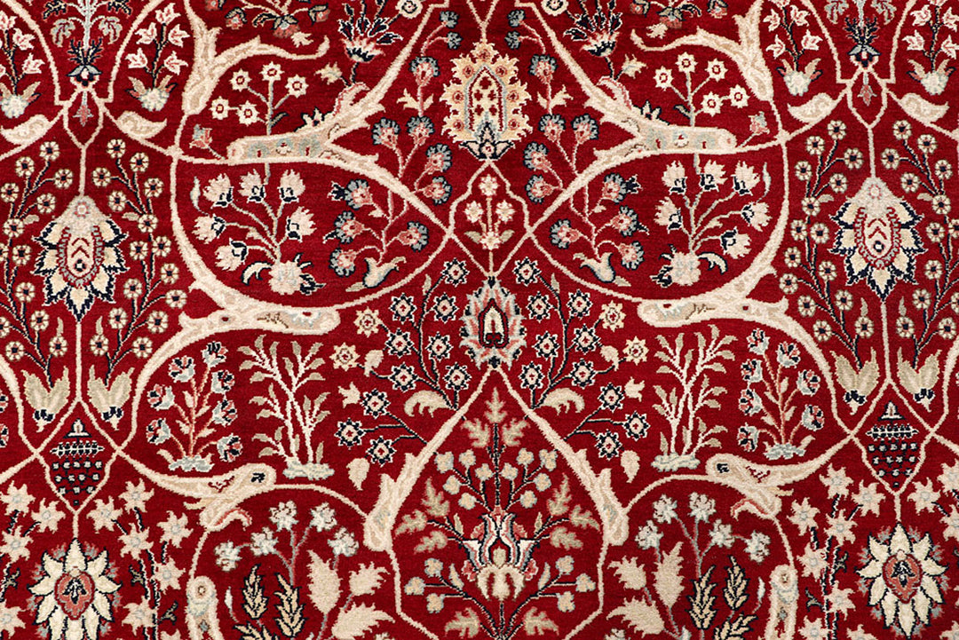 Maroon Mahal 8'  2" x 11'  4" - No. QA93775