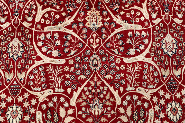 Maroon Mahal 8'  2" x 11'  4" - No. QA93775