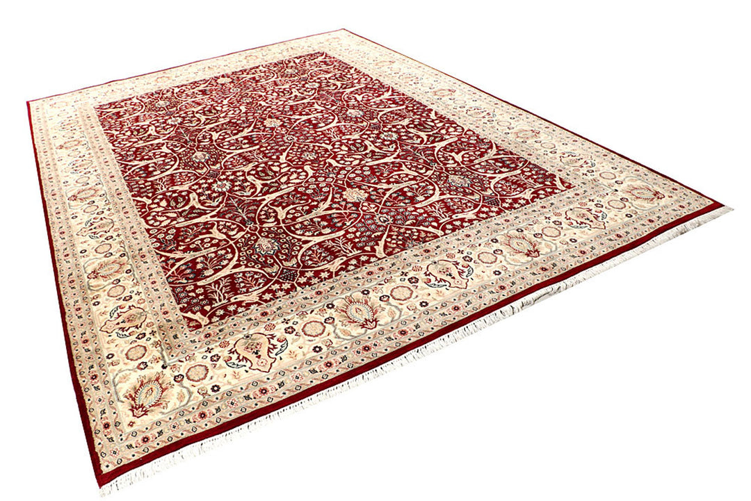Maroon Mahal 8'  2" x 11'  4" - No. QA93775