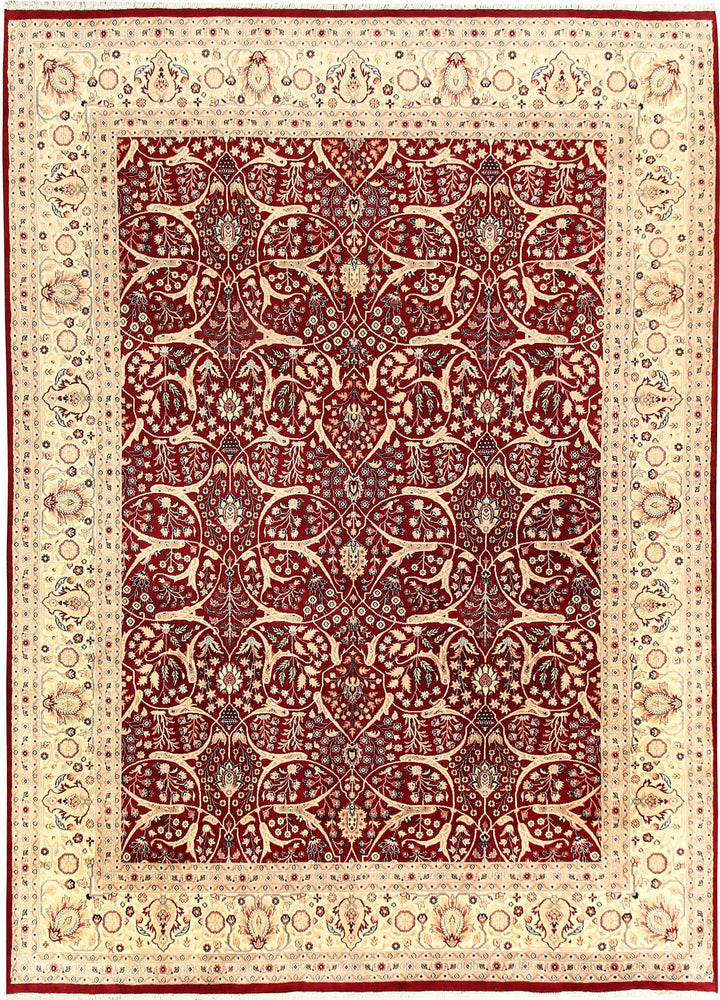 Maroon Mahal 8'  2" x 11'  4" - No. QA93775
