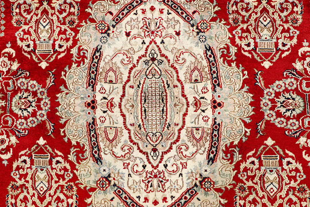 Firebrick Isfahan 5'  7" x 8'  7" - No. QA85102