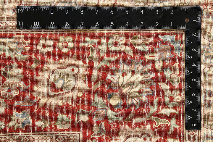 Cornsilk Kashan 6' 8 x 9' 11 - No. 56699 - ALRUG Rug Store